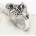 Flower Ring Tribal Temple Jewelry 925 Sterling Silver Engraved Handmade E248